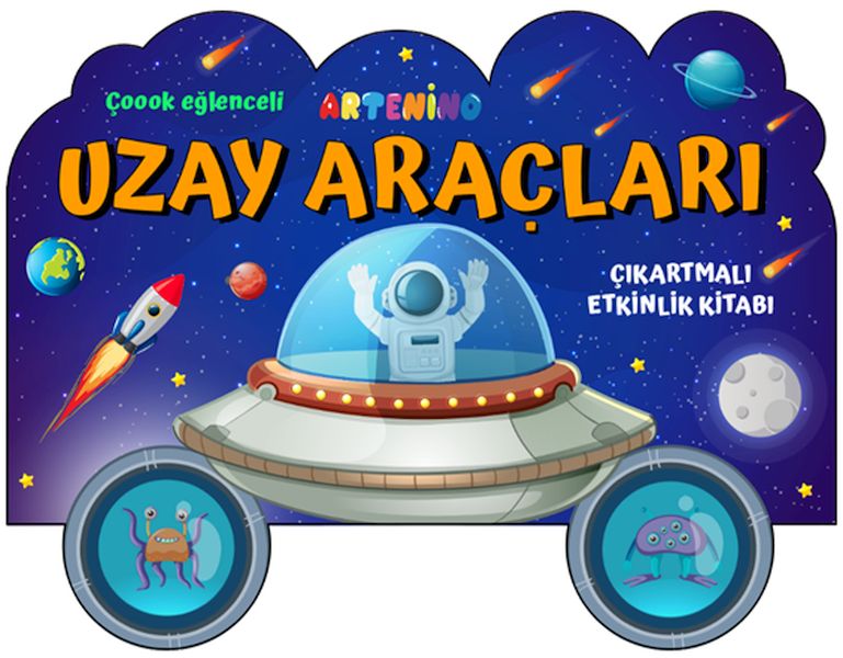 Taşıtlar Serisi - Uzay Araçları Çıkartmalı Etkinlik Kitabı Taşıtlar Serisi - Uzay Araçları Çıkartmalı Etkinlik Kitabı