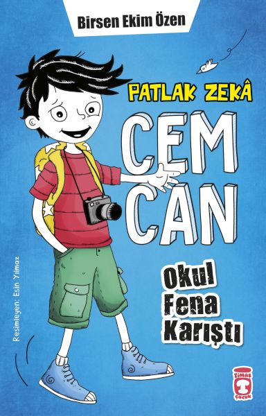 Patlak Zekâ Cemcan - Okul Fena Karıştı (Fleksi Cilt) Patlak Zekâ Cemcan - Okul Fena Karıştı (Fleksi Cilt)