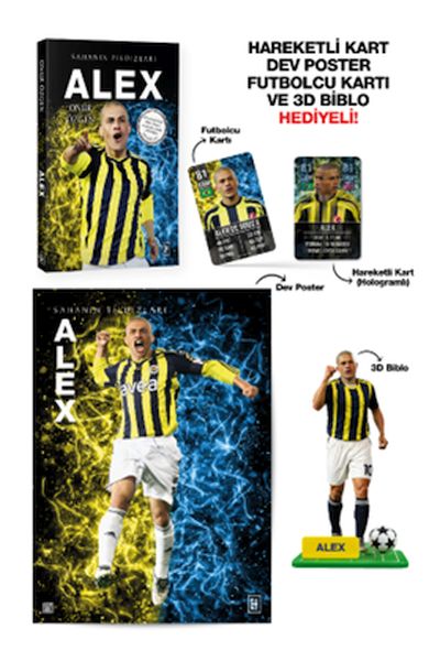 Alex - Sahanın Yıldızları - 3D Biblo Hediyeli! Alex - Sahanın Yıldızları - 3D Biblo Hediyeli!