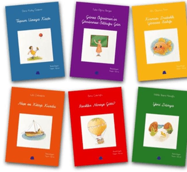 Severek Okuyorum 6 Kitaplık Set Severek Okuyorum 6 Kitaplık Set