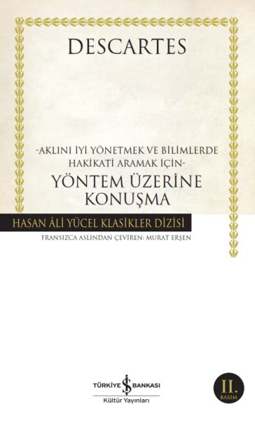 Yöntem Üzerine Konuşma - Hasan Ali Yücel Klasikleri Yöntem Üzerine Konuşma - Hasan Ali Yücel Klasikleri