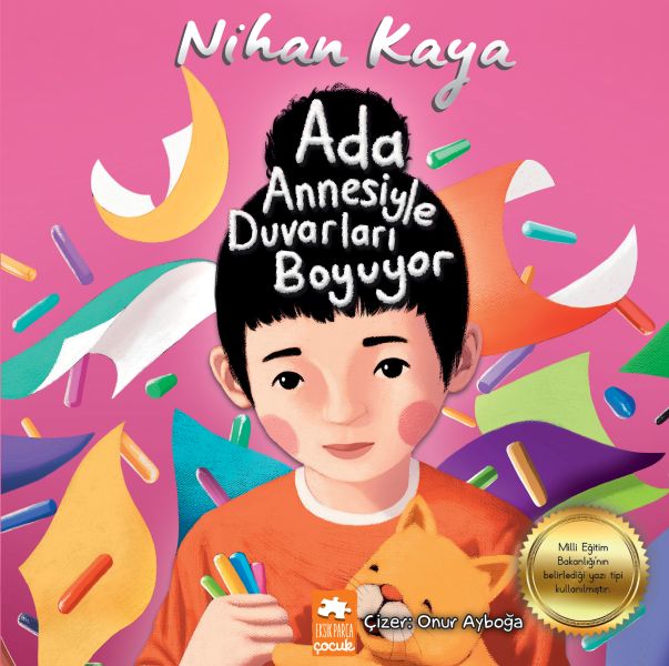 Ada Annesiyle Duvarları Boyuyor Ada Annesiyle Duvarları Boyuyor
