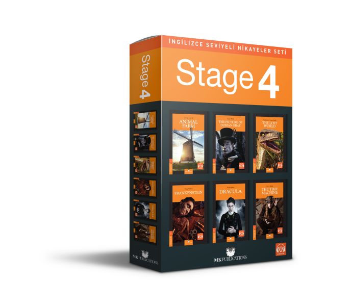İngilizce Seviyeli Hikayeler Seti - Stage-4 İngilizce Seviyeli Hikayeler Seti - Stage-4
