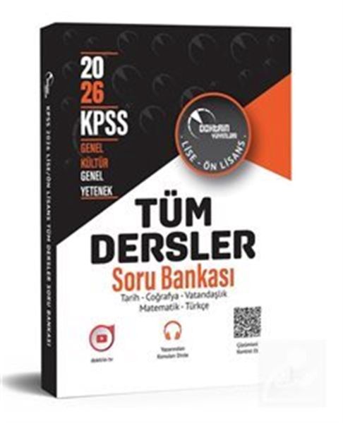 Doktrin Yayınları 2026 Kpss Lise Önlisans Genel Kültür Yetenek Tüm Dersler Tek  Soru Bankası