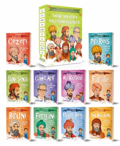 Tarihe Yön Veren Ünlü Türk Bilginleri Serisi (Kutulu 10 Kitap Takım) Tarihe Yön Veren Ünlü Türk Bilginleri Serisi (Kutulu 10 Kitap Takım)