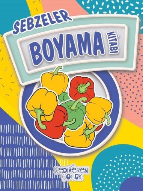 Sebzeler Boyama Kitabı Sebzeler Boyama Kitabı