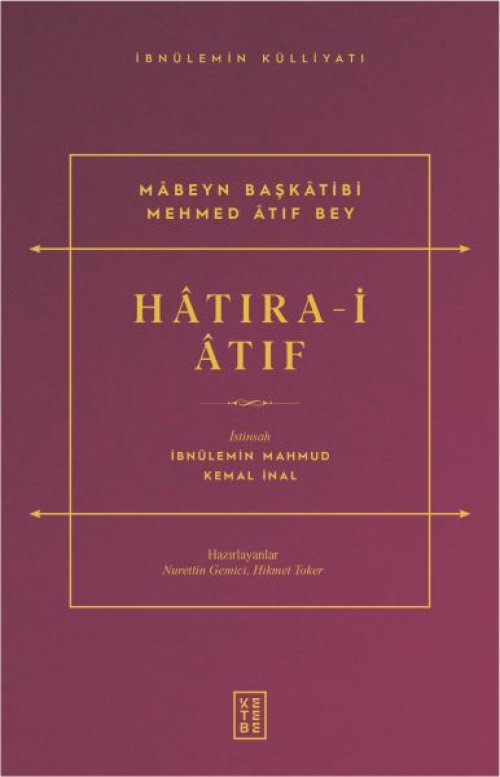 Hâtıra-i Âtıf Hâtıra-i Âtıf