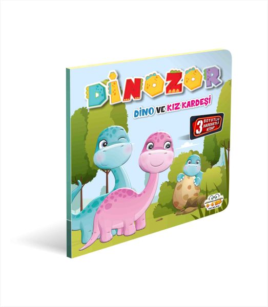 Dinozor Dino Ve Kız Kardeşi 3 Boyutlu Dinozor Dino Ve Kız Kardeşi 3 Boyutlu
