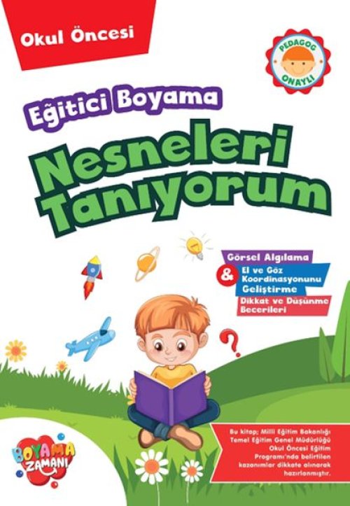 Eğitici Boyama - Nesneleri Tanıyorum Eğitici Boyama - Nesneleri Tanıyorum