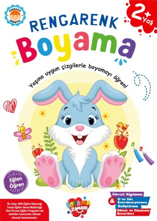 Rengarenk Boyama 2 Yaş Rengarenk Boyama 2 Yaş