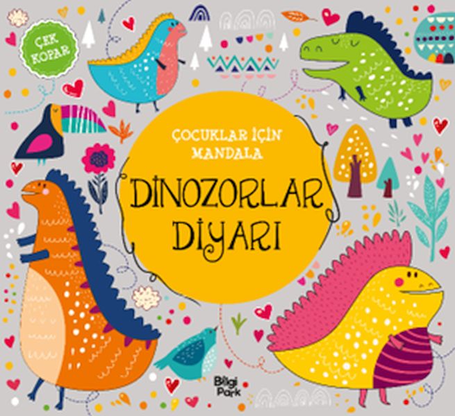 Çocuklar İçin Mandala - Dinozorlar Diyarı Çocuklar İçin Mandala - Dinozorlar Diyarı