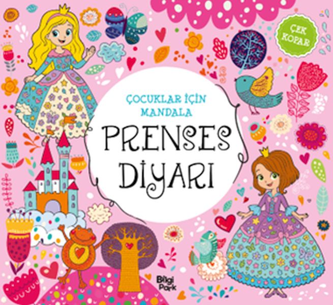 Çocuklar İçin Mandala - Prenses Diyarı