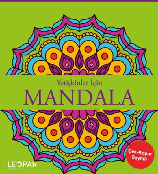 Yetişkinler İçin Mandala - Yeşil Yetişkinler İçin Mandala - Yeşil