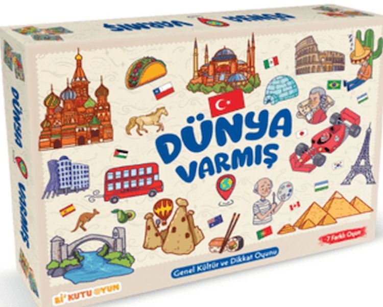 Dünya Varmış - Genel Kültür ve Dikkat Oyunu Dünya Varmış - Genel Kültür ve Dikkat Oyunu