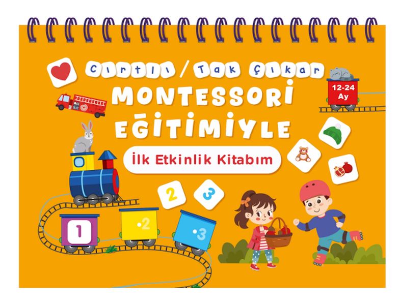 Cırtlı / Tak Çıkar Montessori Eğitimiyle İlk Etkinlik Kitabım Cırtlı / Tak Çıkar Montessori Eğitimiyle İlk Etkinlik Kitabım