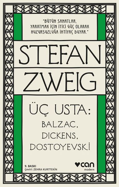 Üç Usta - Balzac Dickens Dostoyevski Üç Usta - Balzac Dickens Dostoyevski