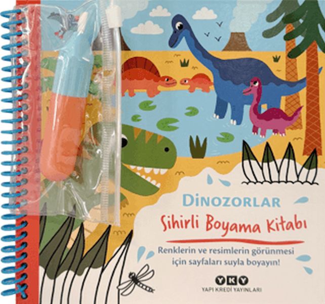 Sihirli Boyama Kitabı - Dinozorlar Sihirli Boyama Kitabı - Dinozorlar