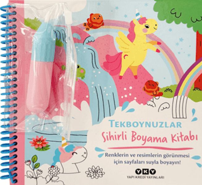 Sihirli Boyama Kitabı - Tekboynuzlar Sihirli Boyama Kitabı - Tekboynuzlar