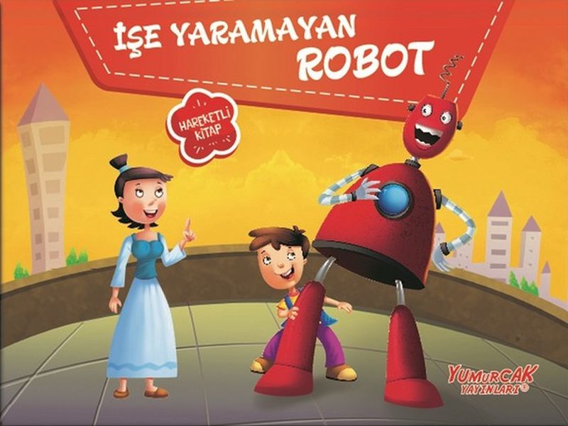 İşe Yaramayan Robot - Üç Boyutlu Kitap İşe Yaramayan Robot - Üç Boyutlu Kitap
