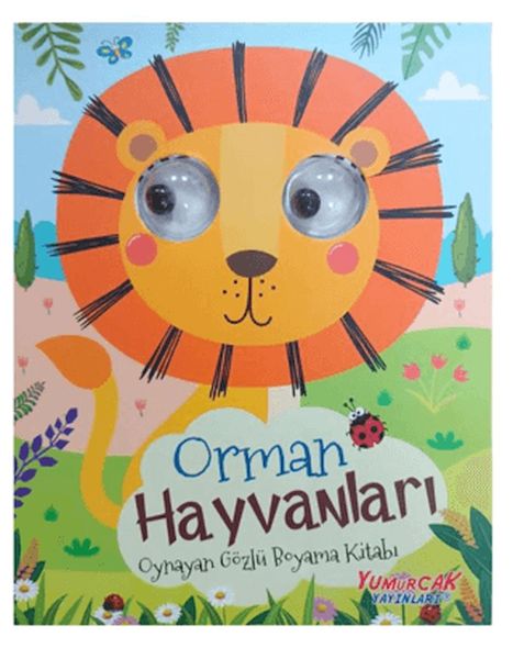Oynayan Gözlü Boyama Kitabı – Orman Hayvanları Oynayan Gözlü Boyama Kitabı – Orman Hayvanları