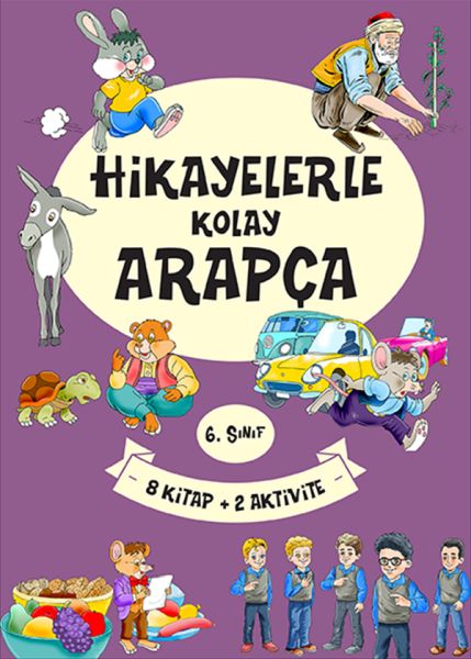 6. Sınıf Hikayelerle Kolay Arapça (8  + 2 Aktivite)