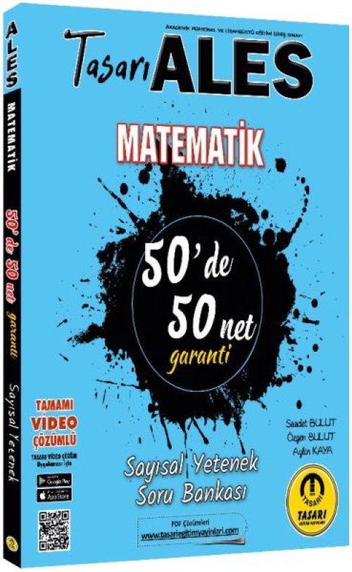 Tasarı Ales Matematik Sayısal Yetenek 50'de 50 Net Tasarı Ales Matematik Sayısal Yetenek 50'de 50 Net
