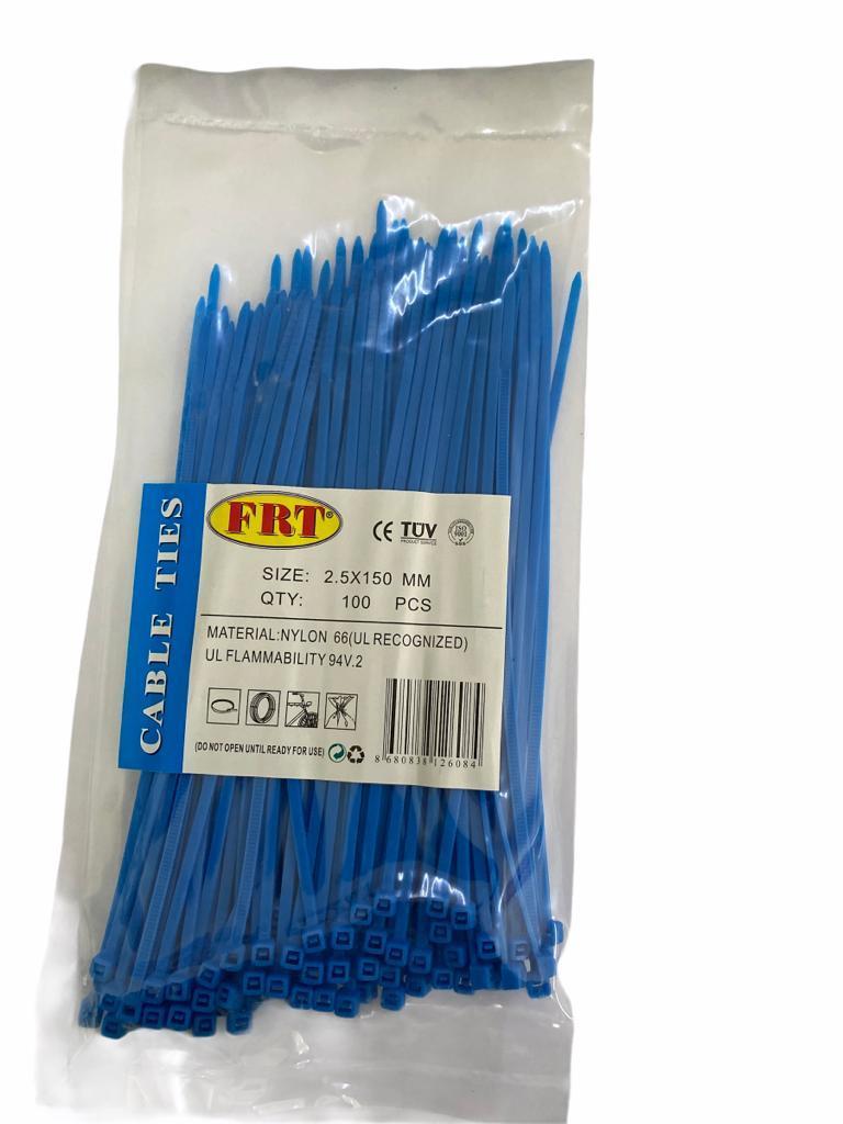 FRT Mavi 2,5x150 Kablo Bağı(CLZ)
