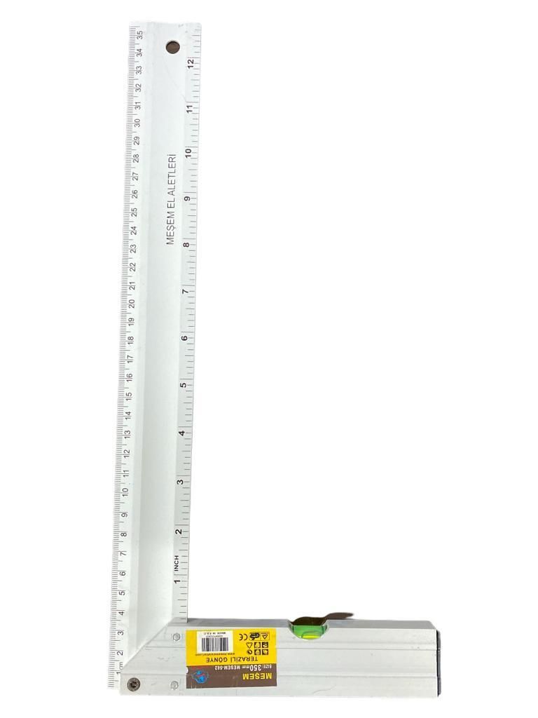 Meşem 562 Alüminyum Gönye 35 cm(CLZ)