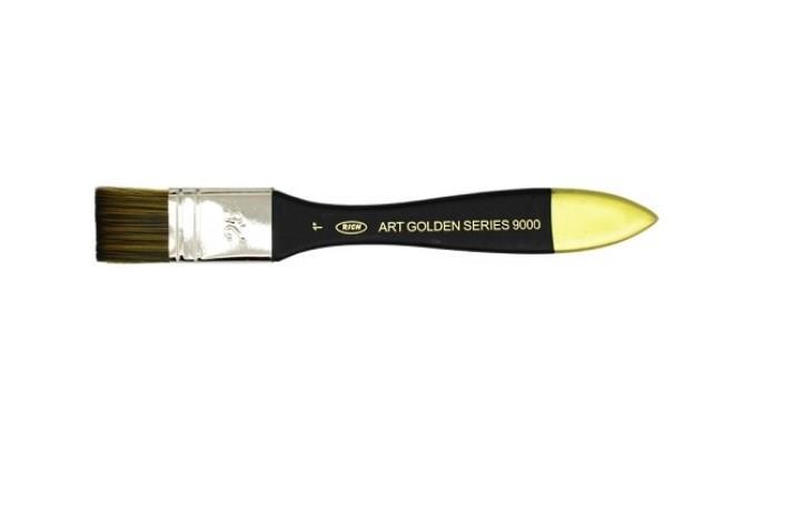 Rich Art Golden Zemin Fırçası No 1 9000 Seri Sarı Uç 2,5 cm(CLZ)