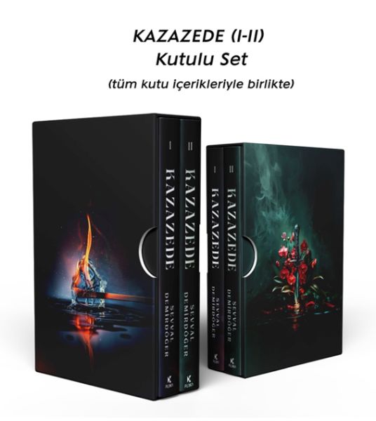 Kazazede – 1 ve 2 (Ciltli - Kutulu Set) Kazazede – 1 ve 2 (Ciltli - Kutulu Set)