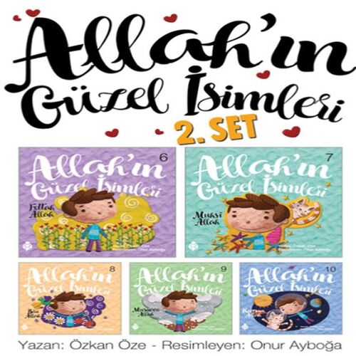 Allah'ın Güzel İsimleri Seti 2 (5 Kitap) Allah'ın Güzel İsimleri Seti 2 (5 Kitap)