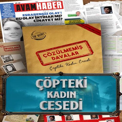 Çöpteki Kadın Cesedi - Dedektif Oyunu Çöpteki Kadın Cesedi - Dedektif Oyunu
