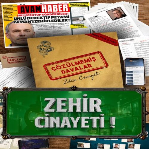 Zehir Cinayeti - Dedektif Oyunu Zehir Cinayeti - Dedektif Oyunu