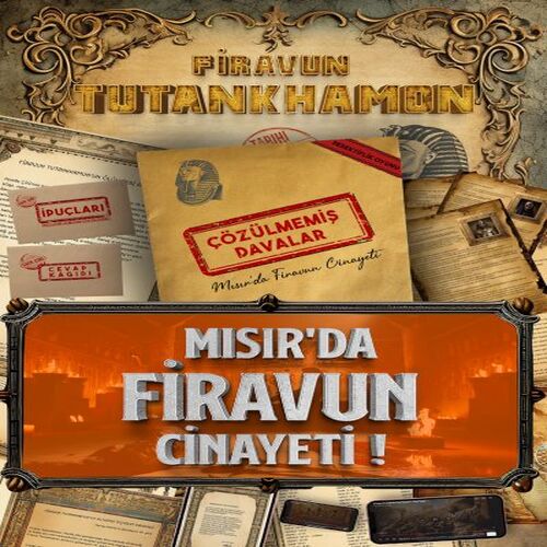 Mısır’da Firavun Cinayeti - Dedektif Oyunu Mısır’da Firavun Cinayeti - Dedektif Oyunu