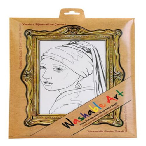 Funny Mat - Johannes Vermeer Gırl Wıth A Pearl Earrıng 25 X 35 Cm Funny Mat - Johannes Vermeer Gırl Wıth A Pearl Earrıng 25 X 35 Cm