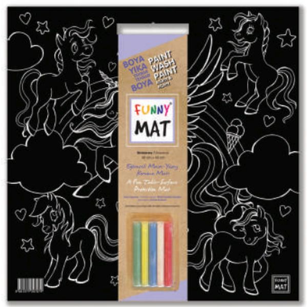 Funny Mat - Unıcorn 40x40cm Funny Mat - Unıcorn 40x40cm