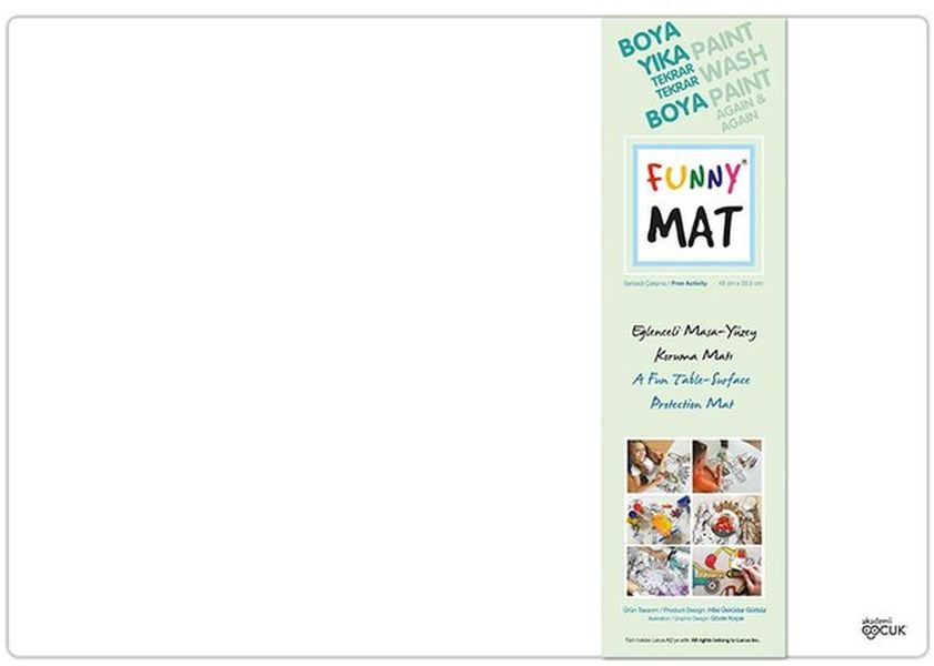 Funny Mat - Serbest Çalışma (Büyük Boy) - 68x48cm Funny Mat - Serbest Çalışma (Büyük Boy) - 68x48cm