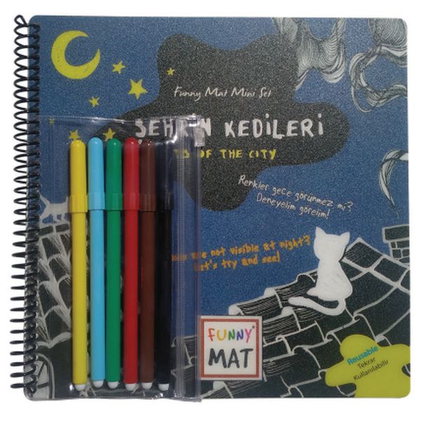 Şehrin Kedileri - Funny Mat Mini Set (Aktivite Seti)