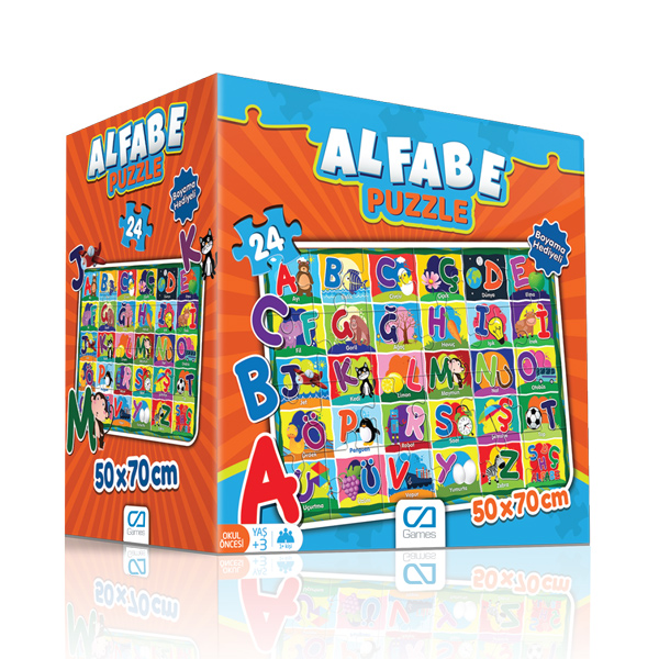 Alfabe Yer Puzzle Alfabe Yer Puzzle