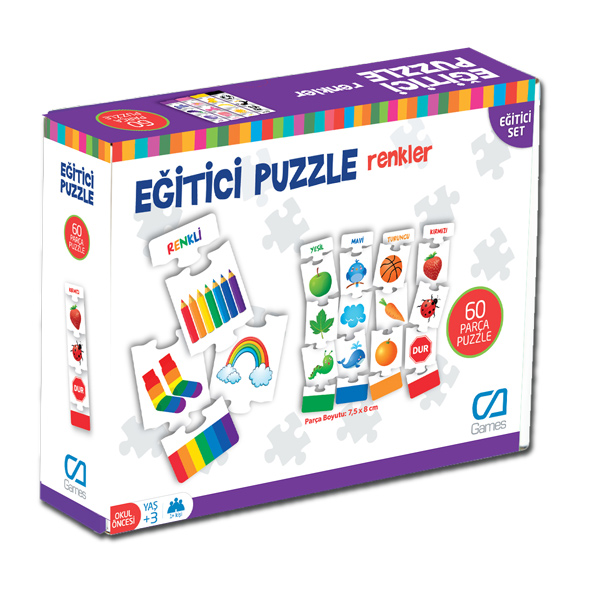 Eğitici Puzzle - Renkler Eğitici Puzzle - Renkler