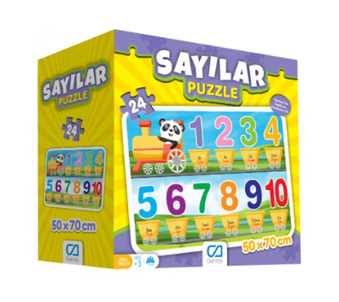 Sayılar Yer Puzzle Sayılar Yer Puzzle