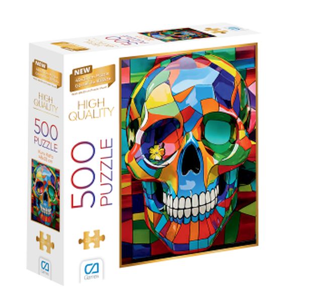 Renkli Kuru Kafa Puzzle 500 Renkli Kuru Kafa Puzzle 500