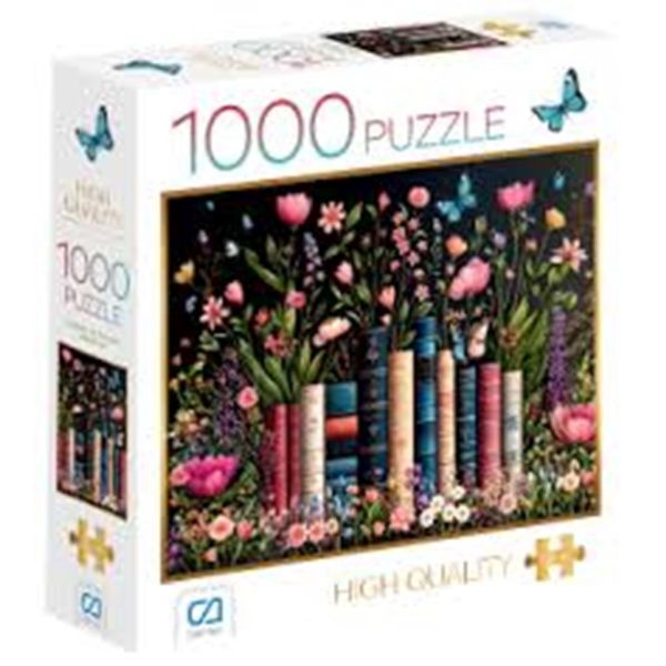 Çiçekler Ve Kitaplar Puzzle 1000 Çiçekler Ve Kitaplar Puzzle 1000