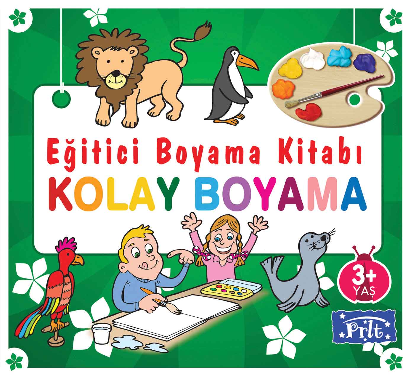 Eğitici Boyama Kitabı - Kolay Boyama Eğitici Boyama Kitabı - Kolay Boyama
