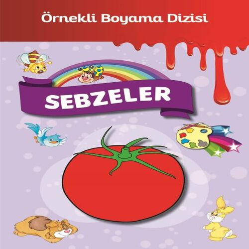 Örnekli Boyama - Sebzeler Örnekli Boyama - Sebzeler