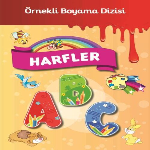 Örnekli Boyama - Harfler Örnekli Boyama - Harfler
