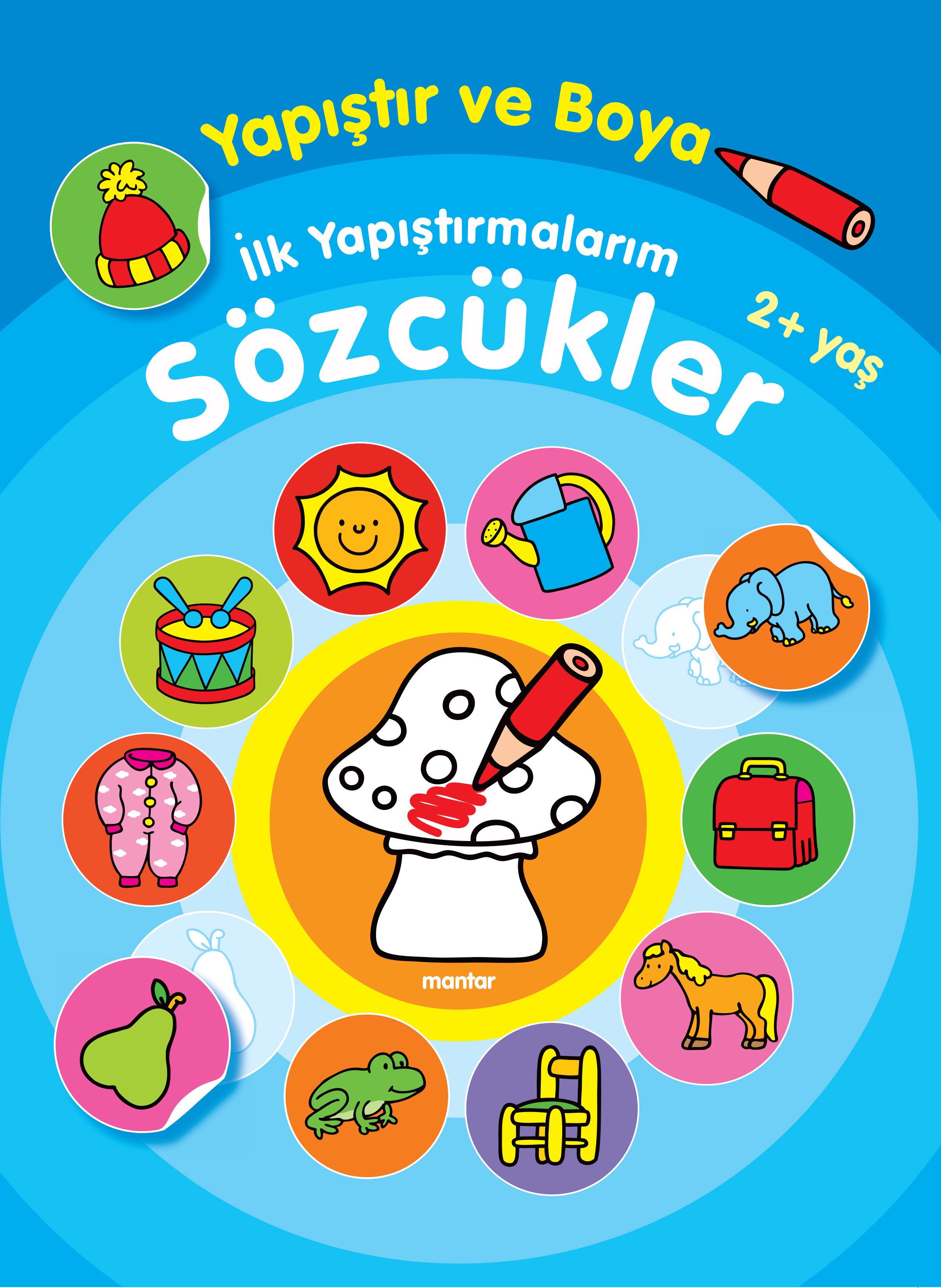 Yapıştır ve Boya İlk Yapıştırmalarım - Sözcükler Yapıştır ve Boya İlk Yapıştırmalarım - Sözcükler