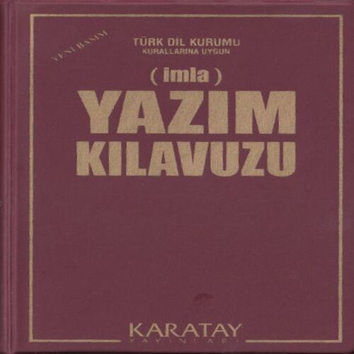 Yazım Kılavuzu (İmla) - (Plastik Kapak) Yazım Kılavuzu (İmla) - (Plastik Kapak)