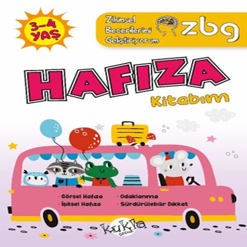 ZBG 3-4 Yaş Hafıza Kitabım ZBG 3-4 Yaş Hafıza Kitabım