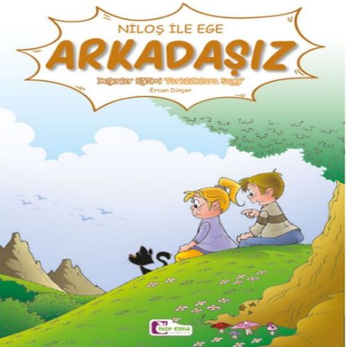 Niloş İle Ege - Arkadaşız 35*50 Kuşe Kağıt -Renkli Hikaye Niloş İle Ege - Arkadaşız 35*50 Kuşe Kağıt -Renkli Hikaye